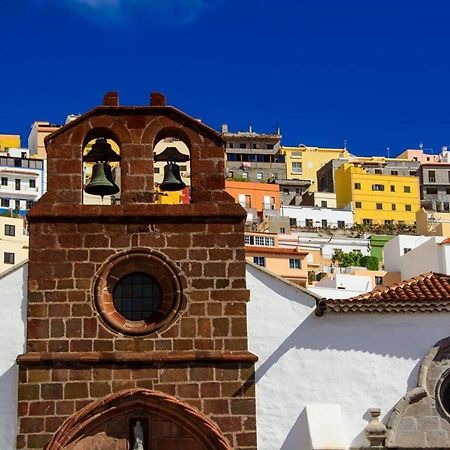 הוילה San Sebastián de la Gomera Casa Orange Piscine Terrasse Parking מראה חיצוני תמונה
