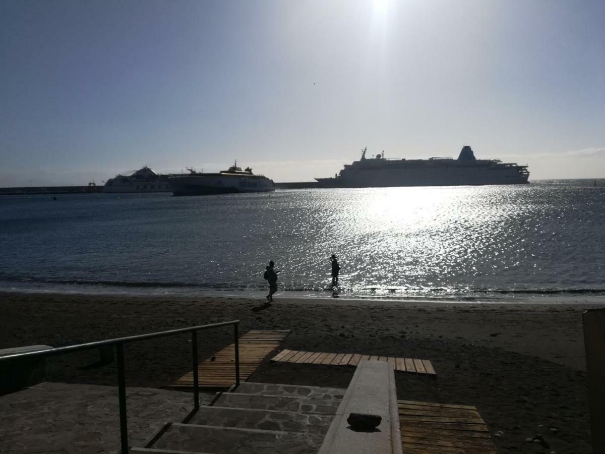הוילה San Sebastián de la Gomera Casa Orange Piscine Terrasse Parking מראה חיצוני תמונה