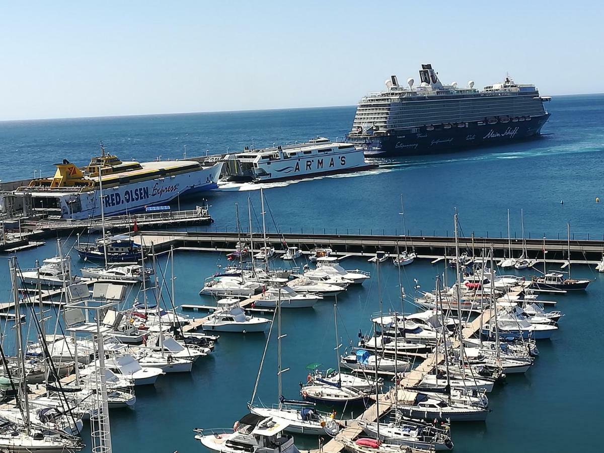 הוילה San Sebastián de la Gomera Casa Orange Piscine Terrasse Parking מראה חיצוני תמונה