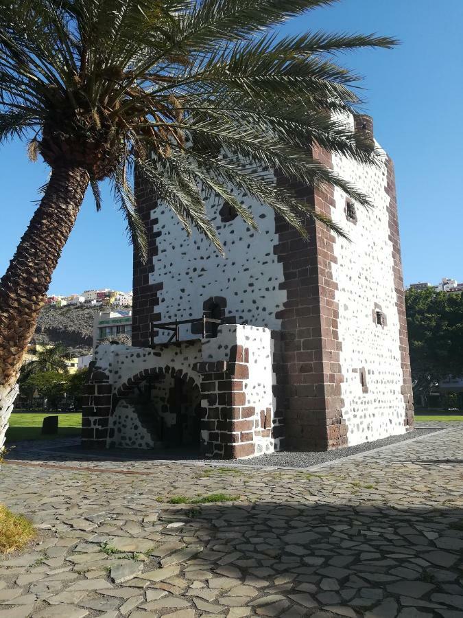 הוילה San Sebastián de la Gomera Casa Orange Piscine Terrasse Parking מראה חיצוני תמונה