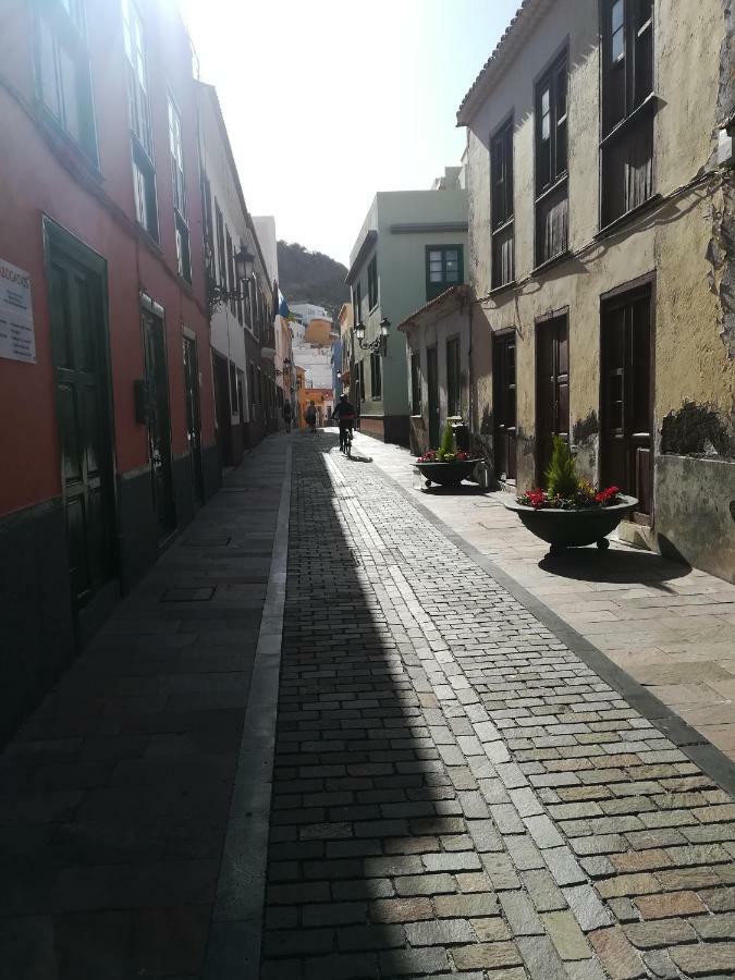 הוילה San Sebastián de la Gomera Casa Orange Piscine Terrasse Parking מראה חיצוני תמונה